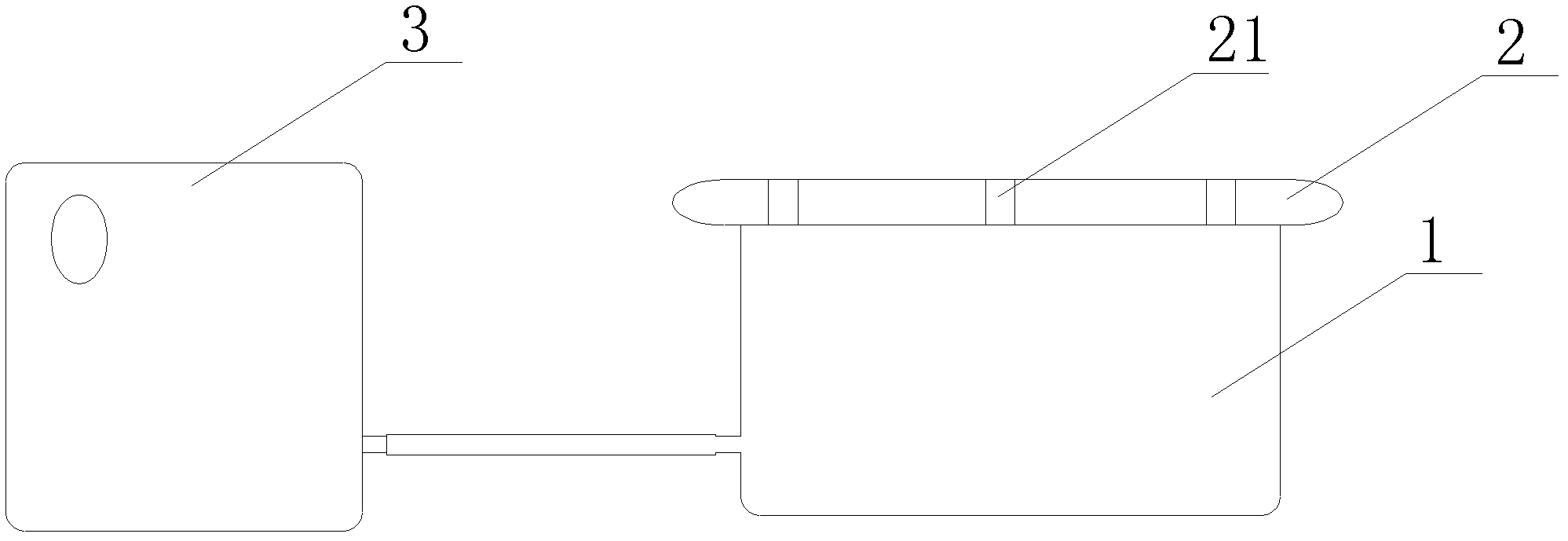 Filling device of suction nanometer fiber solid phase extraction column and application thereof