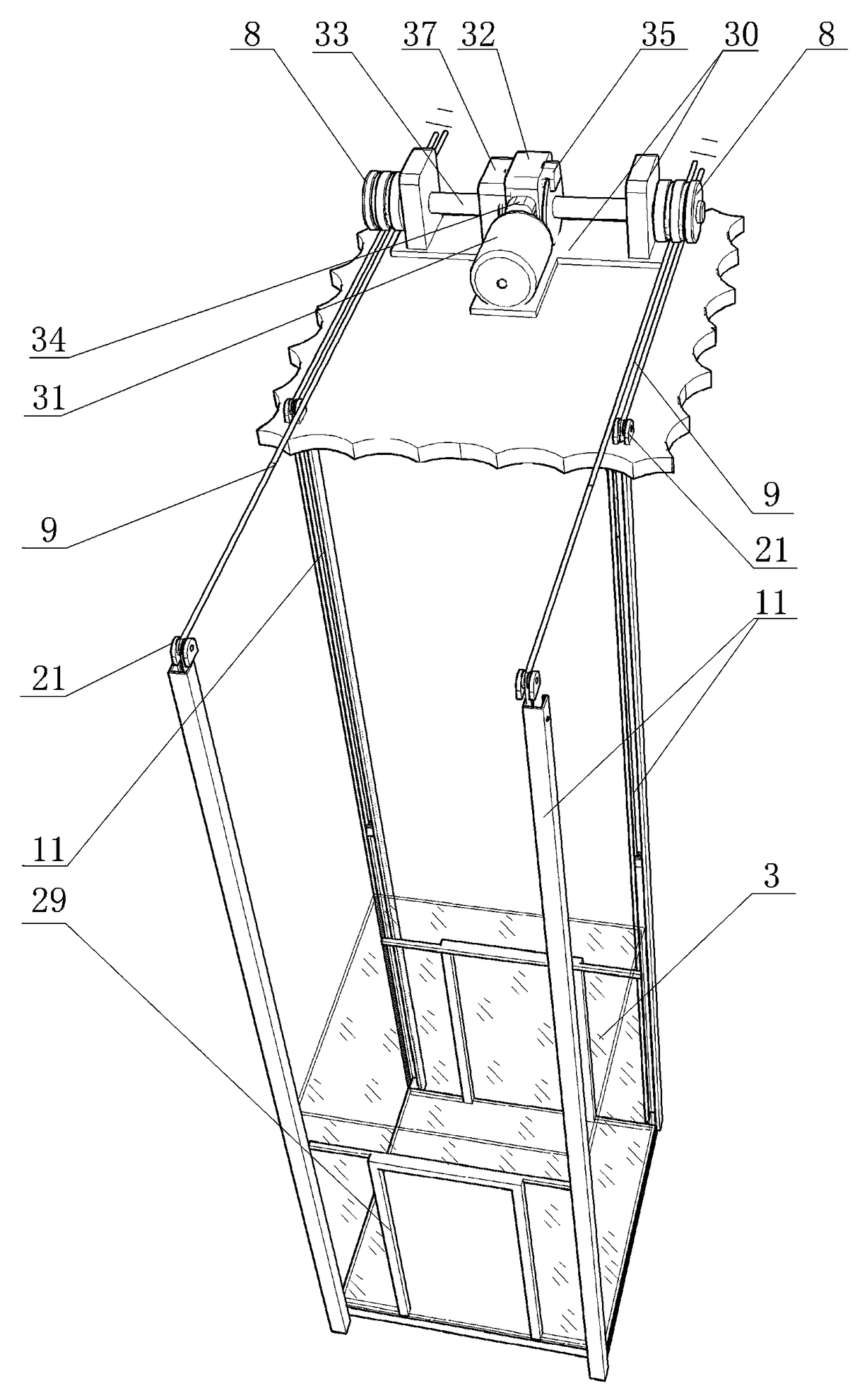 Flyover Circulation Lift