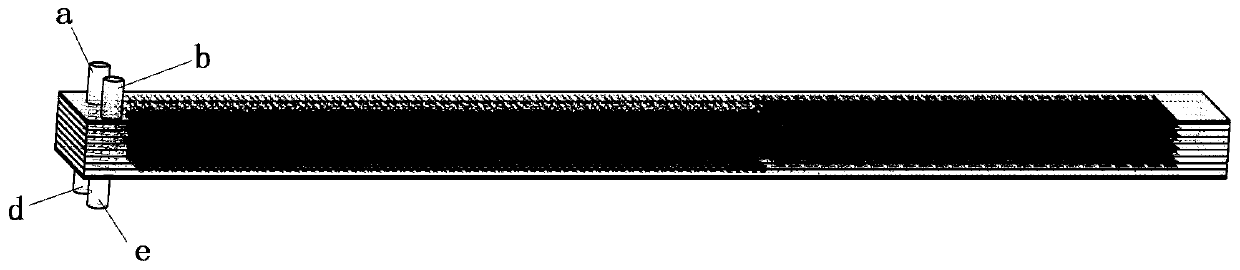 Multistage single-side pre-cooling laminated microchannel throttling heat exchanging refrigerator