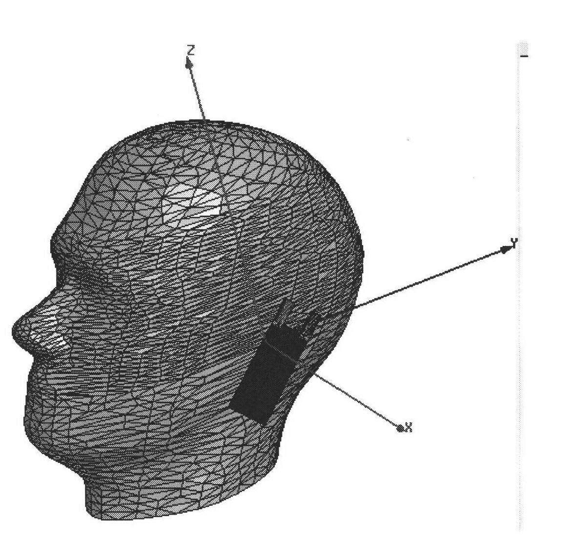 Channel modeling method of user equipment double-antenna