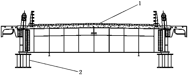 Vortex vibration control method for long-span bridges using vertical-axis fans