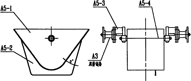 Residual heat boiler of steel ball dedusting type ore heat furnace