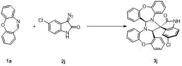 A kind of spiro-ring oxindole imidazolino-oxazepine compound and its synthesis method