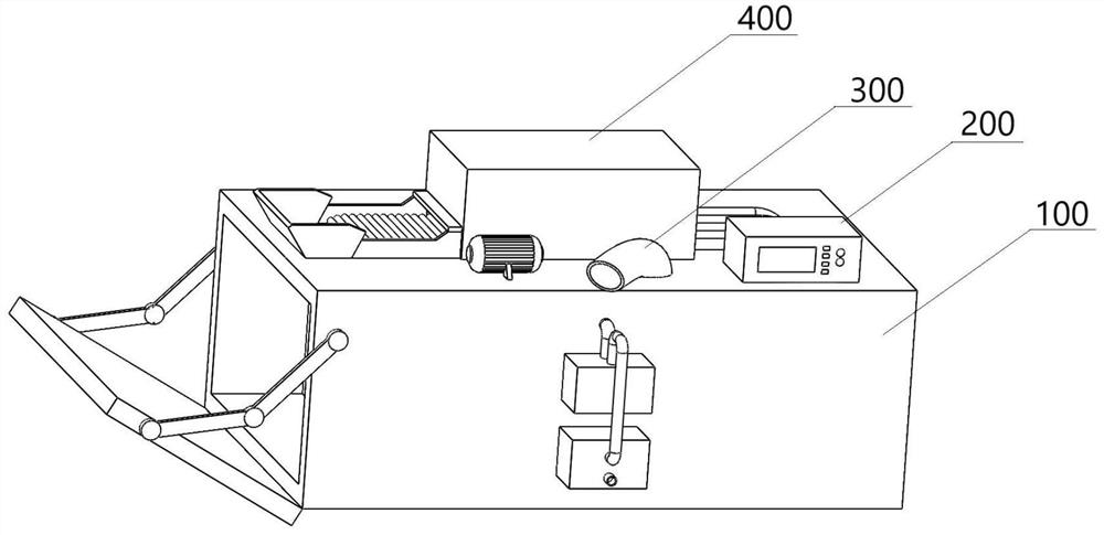 Municipal sludge transportation treatment device and treatment method thereof