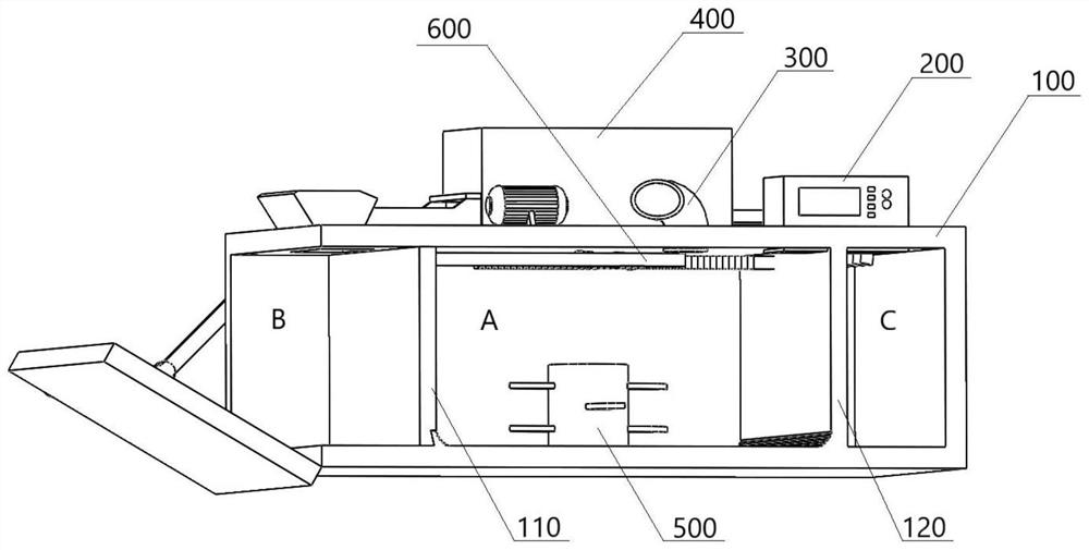 Municipal sludge transportation treatment device and treatment method thereof