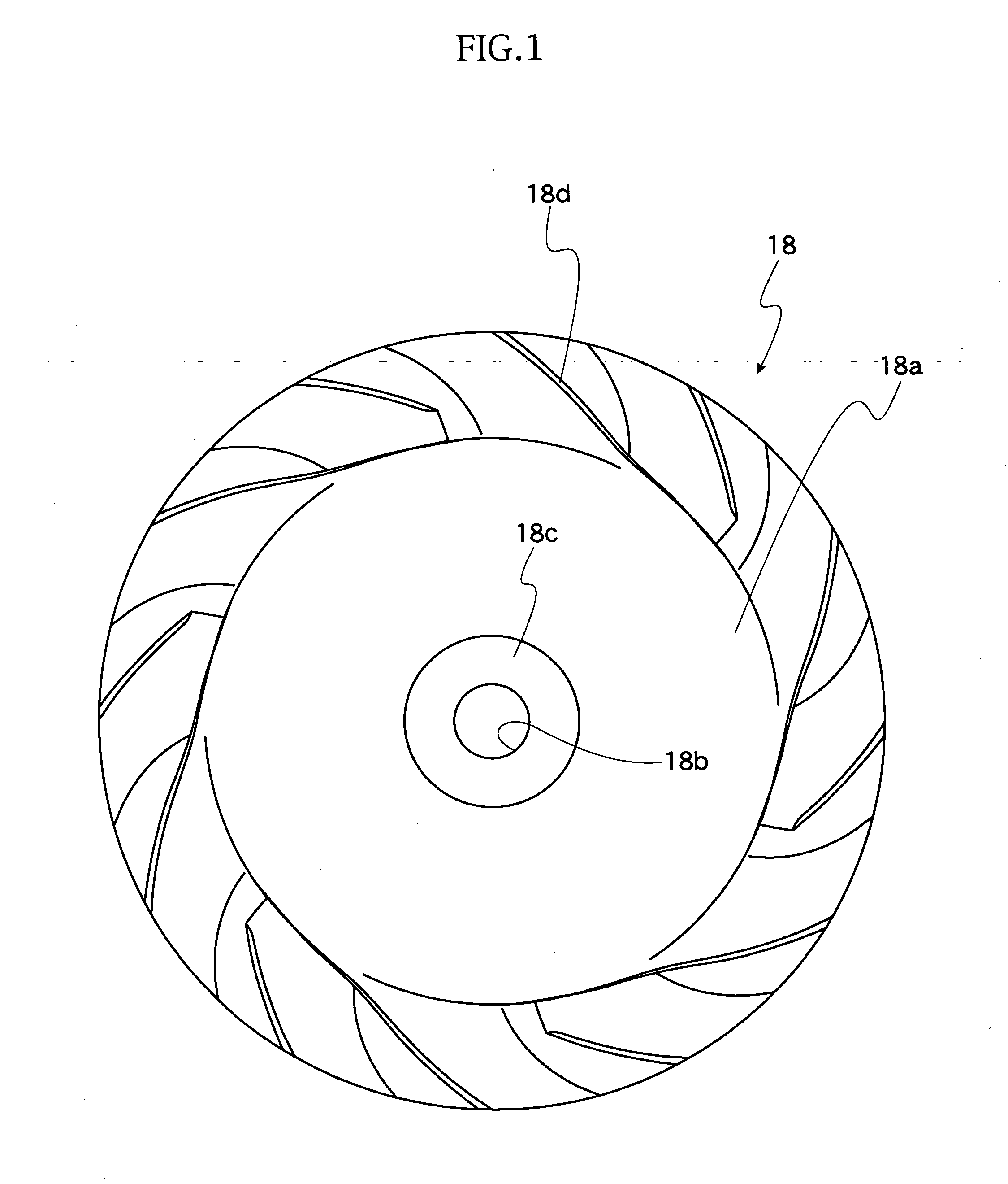 Centrifugal impeller