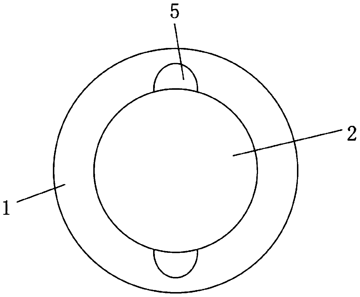 Novel LED lamp bead conductive assembly