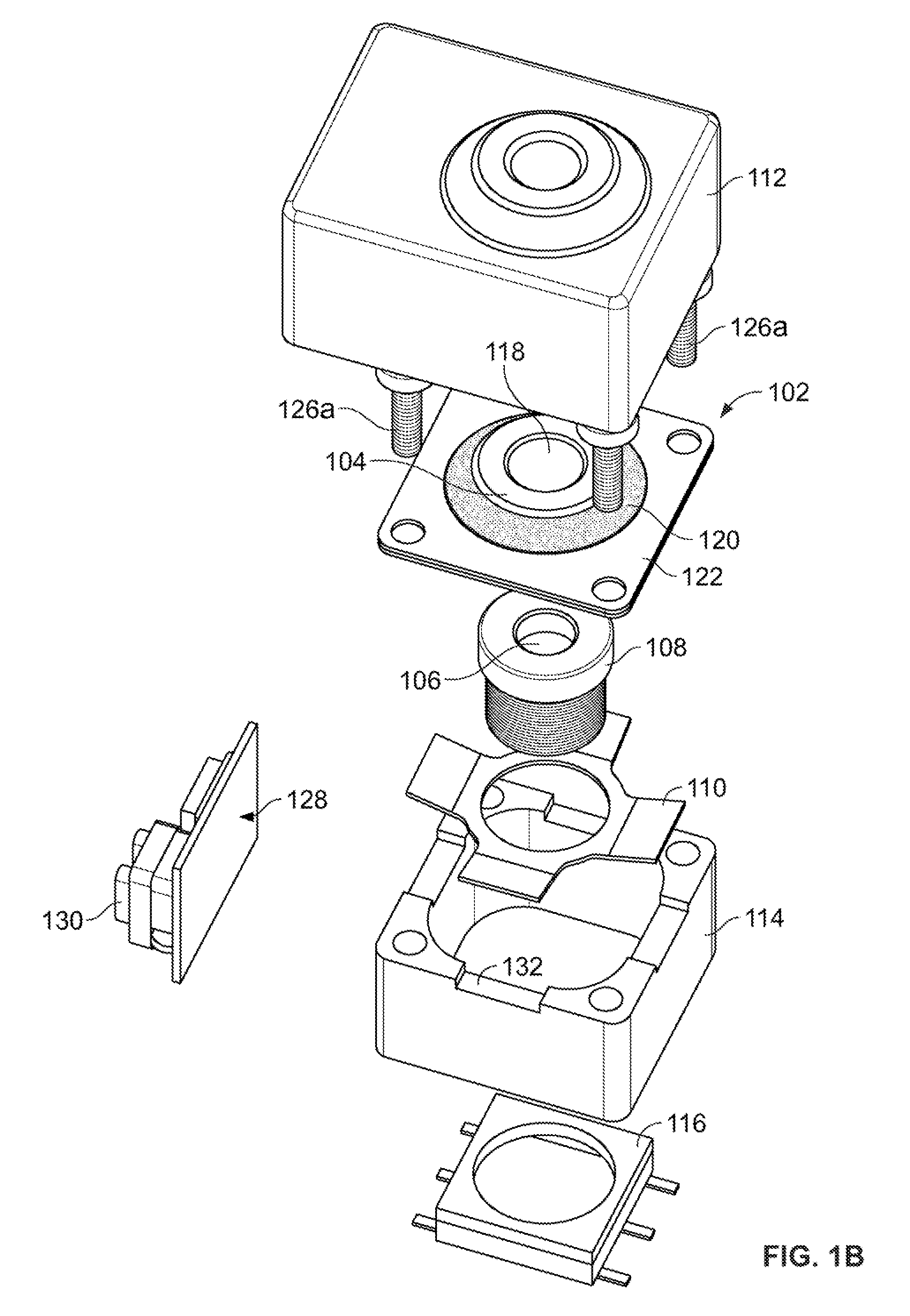 Optical lens displacement systems