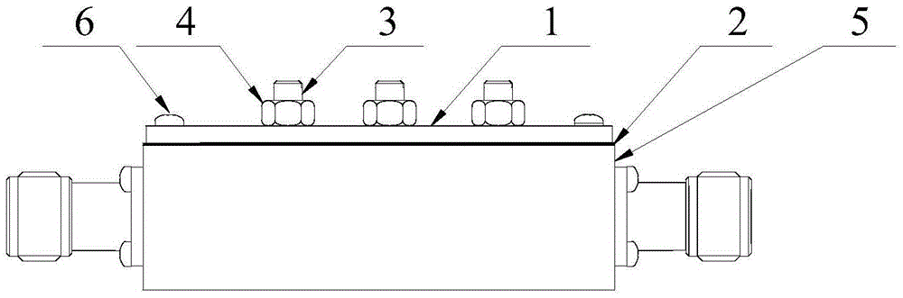 Assembling technology for metal cover board and cavity component of cavity filter