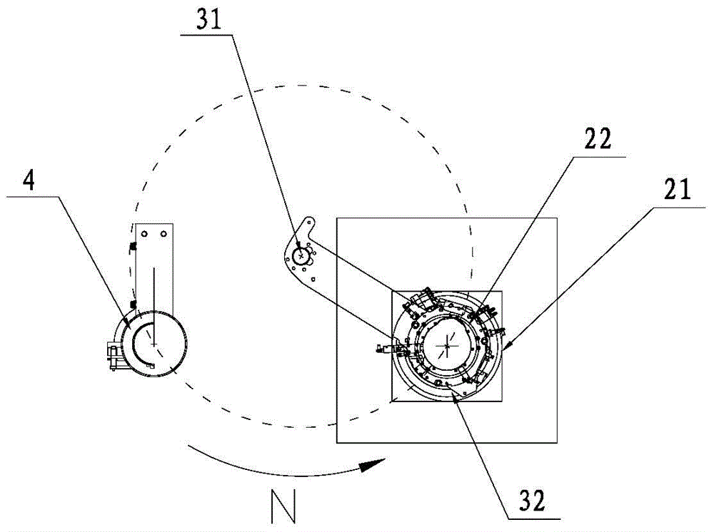 A kind of fully formed socks production device and production process