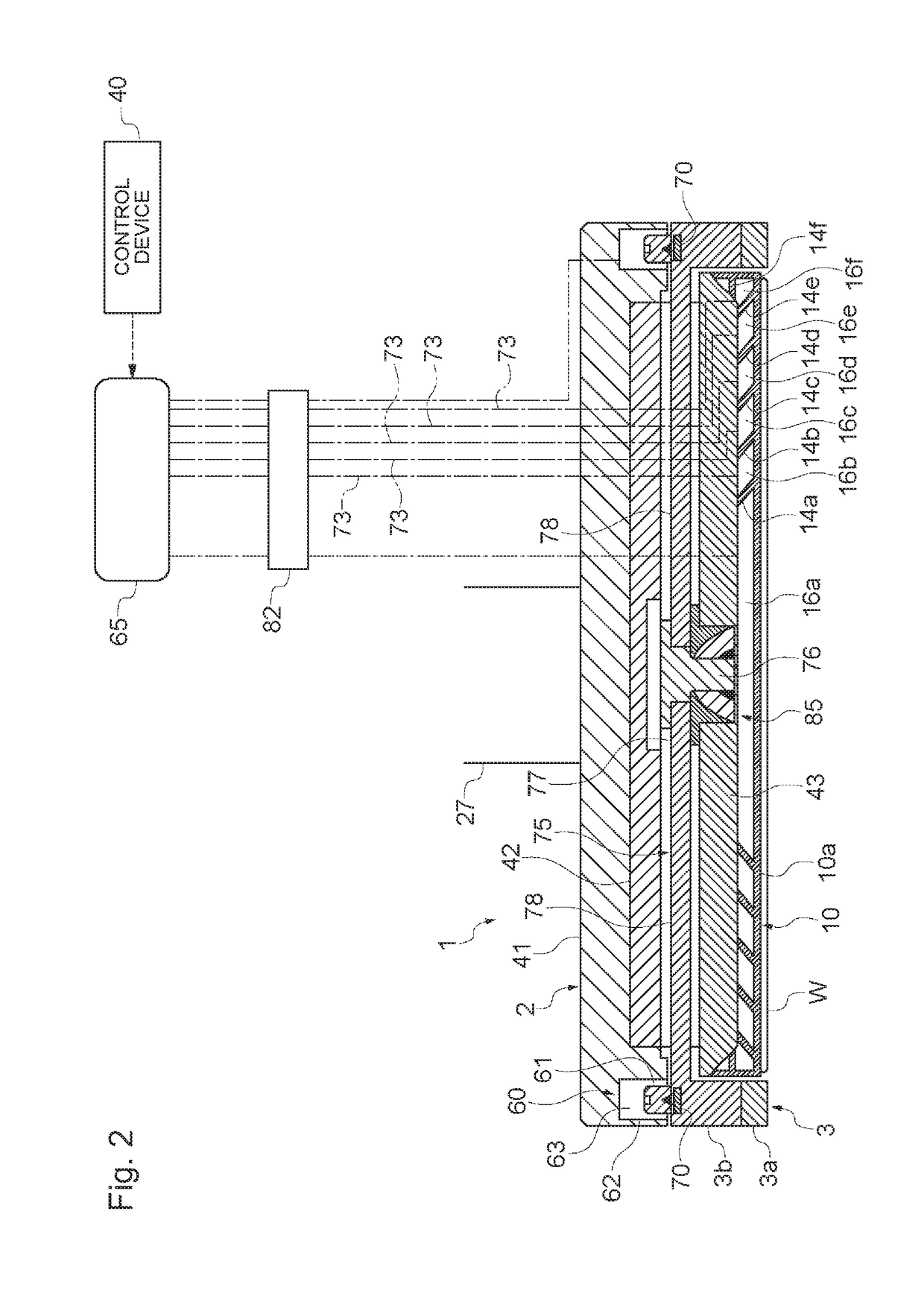 Elastic membrane, substrate holding device, and polishing apparatus