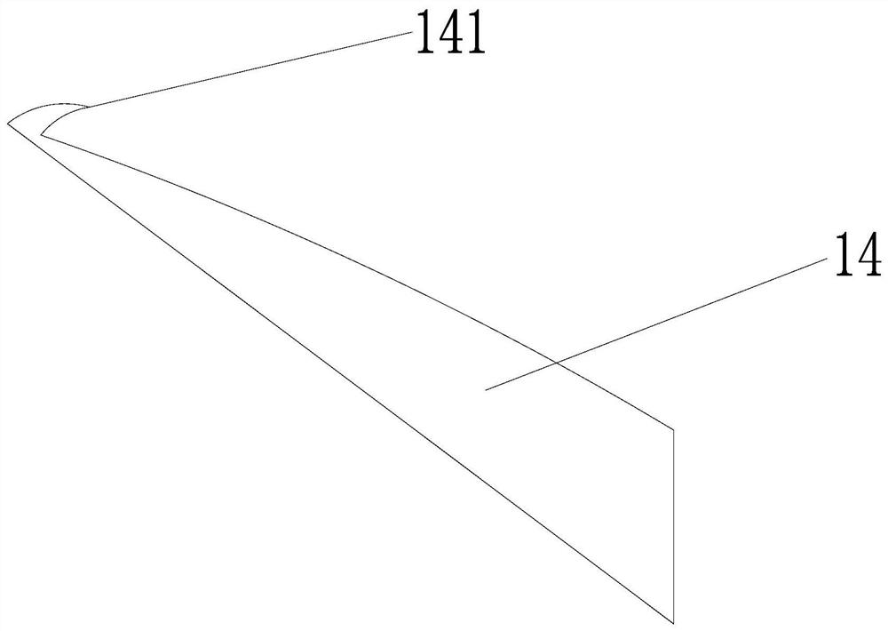 A loose separation device for food waste