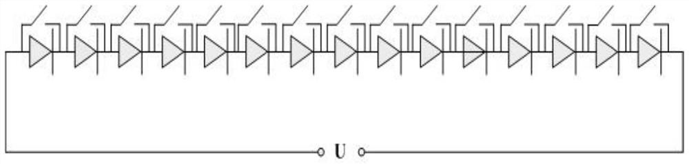 Underwater blue-green optical communication system with adjustable rate and variable distance