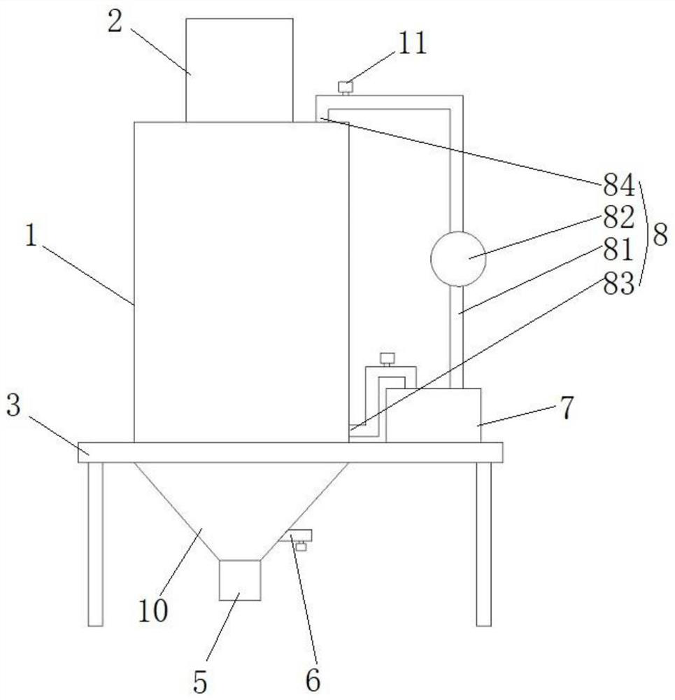 Efficient tea oil filtering and purifying device and process