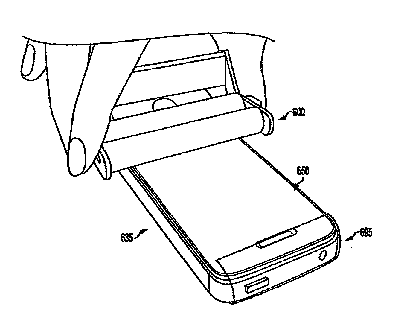 Protective material applicator device