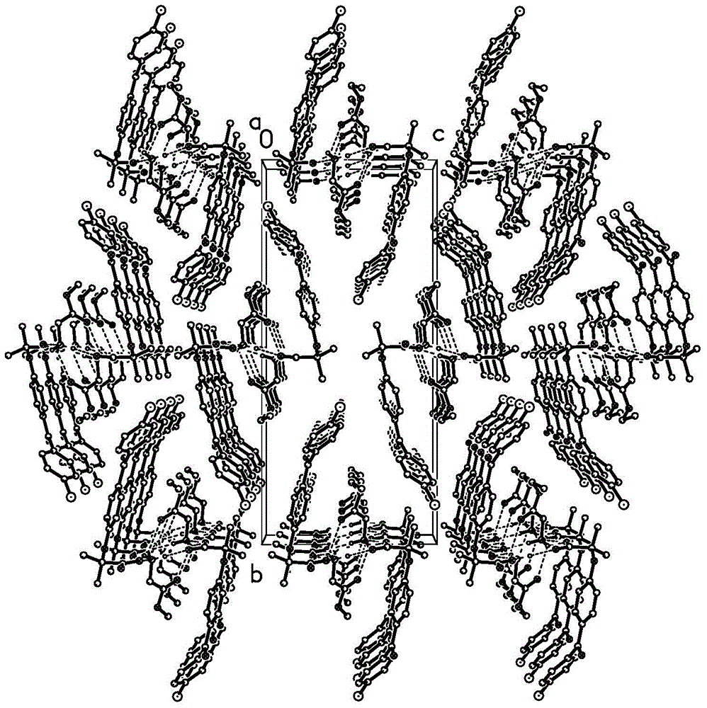 Fenofibric acid glycine ethyl ester crystal form and preparation method thereof