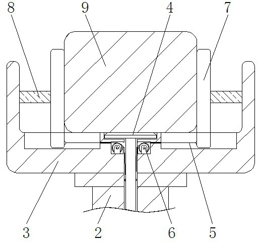 Concrete multi-point toughness testing device for constructional engineering