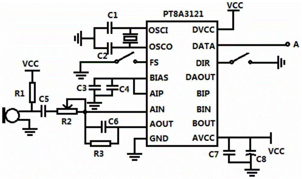 Visible light audio transmission system based on phase-locked loop