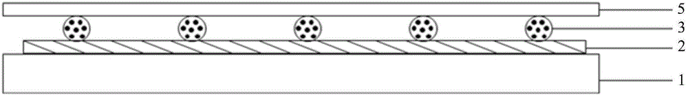 Pressure sensing substrate and pressure sensing touch screen