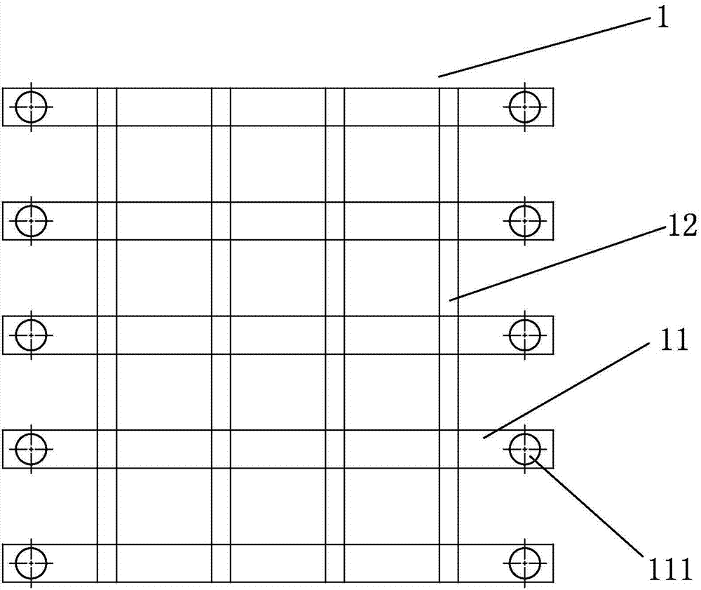 Supporting structure used for engineering building