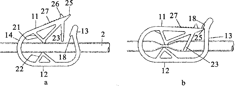 Clamping device for an operation