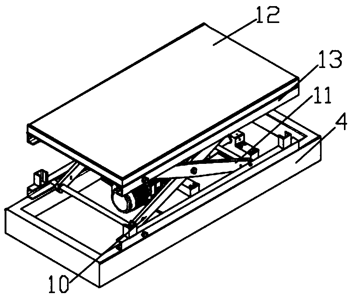 PVC modified plastic particle finished product packaging machine and using method thereof