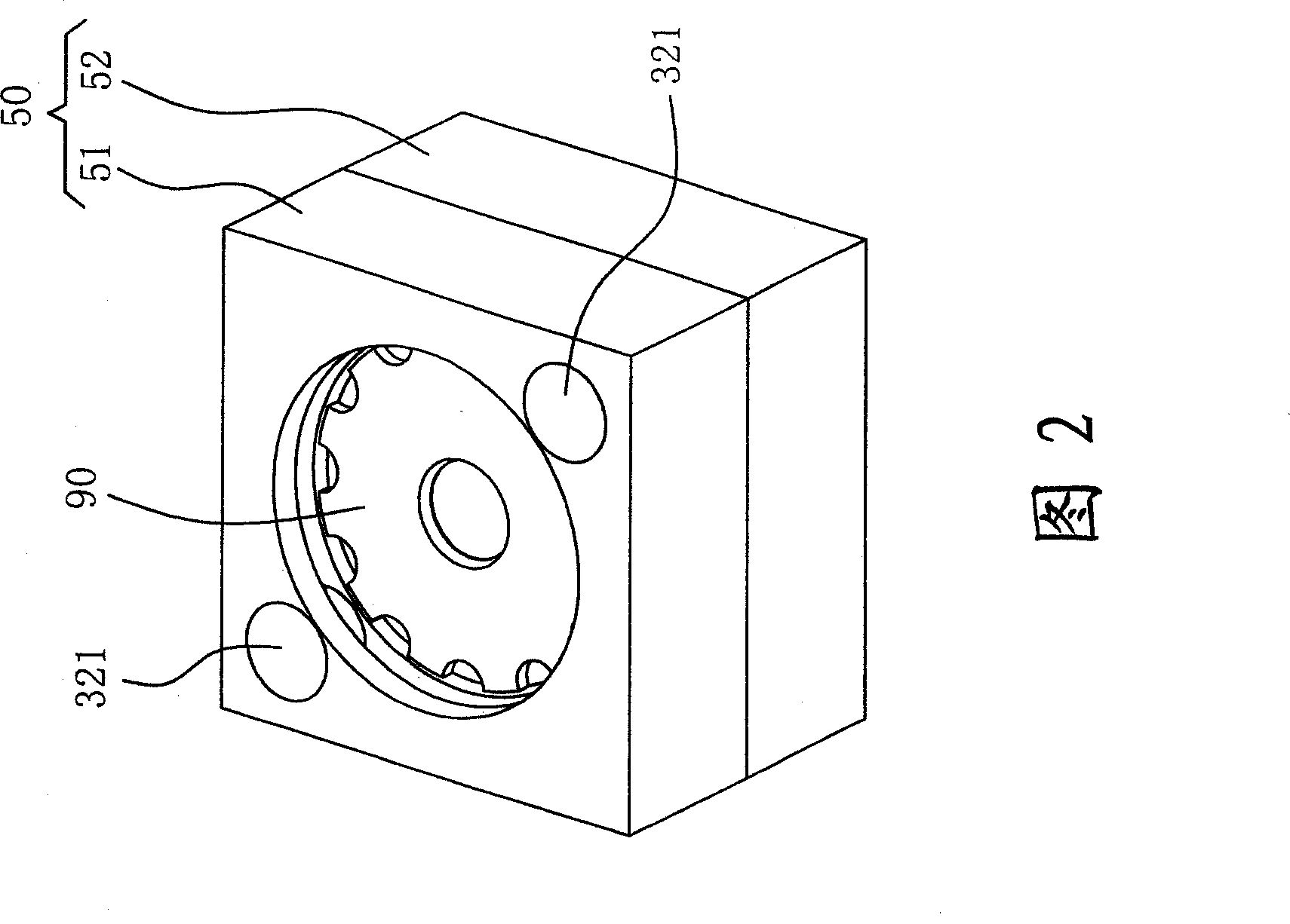 Two-section lens driver