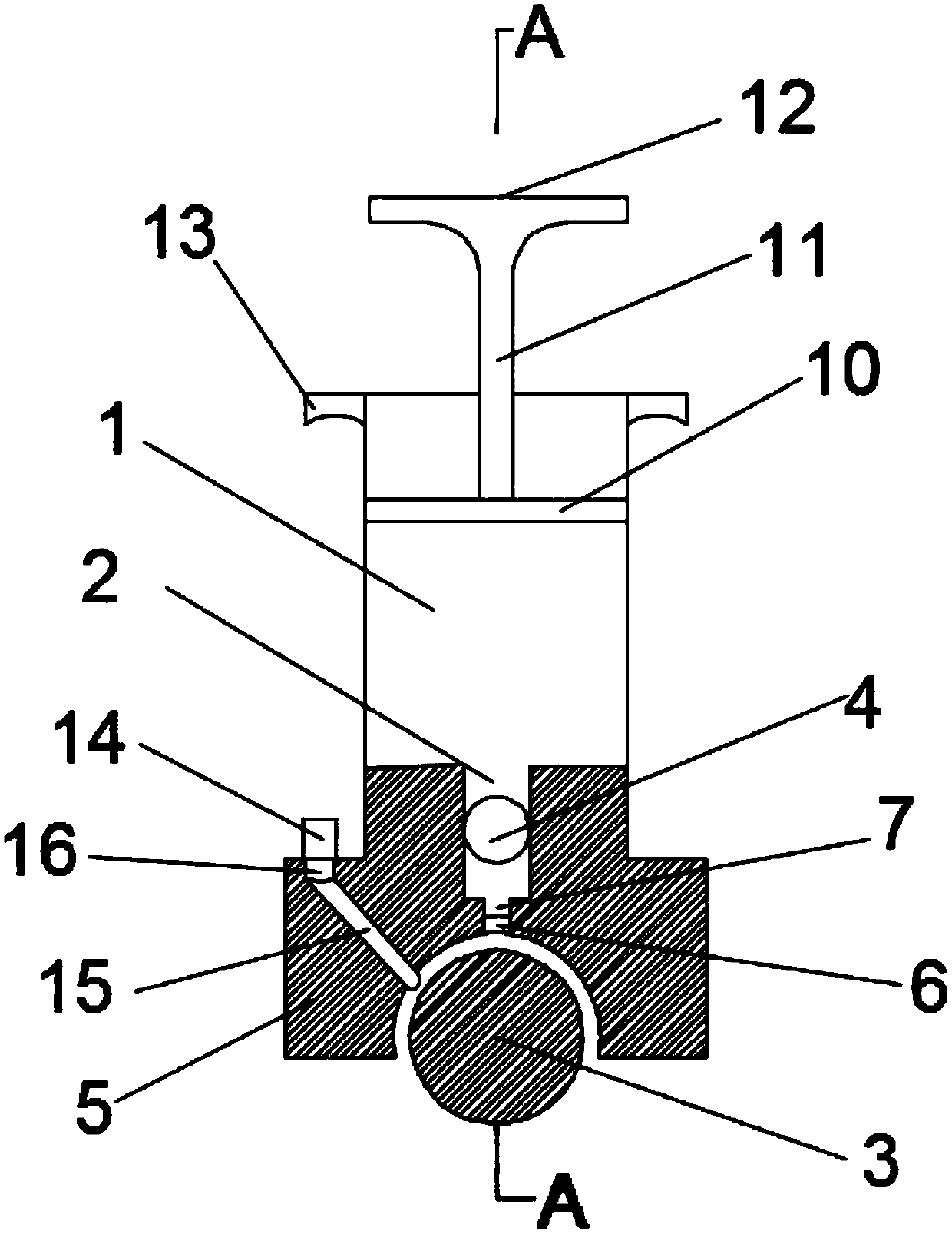 Adhesion agent applying device capable of being cleaned