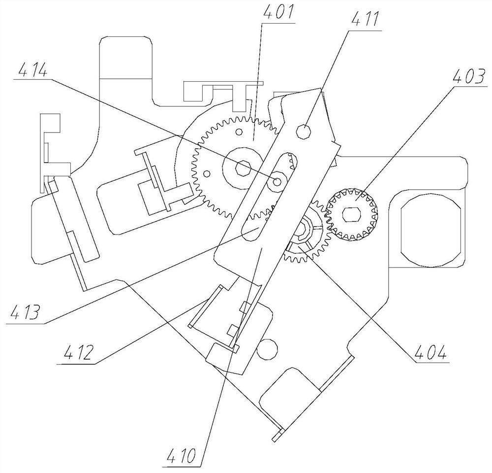 Anti-locking banknote pressing mechanism