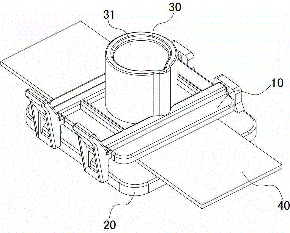 Sample reaction cabin and detection reagent adding method