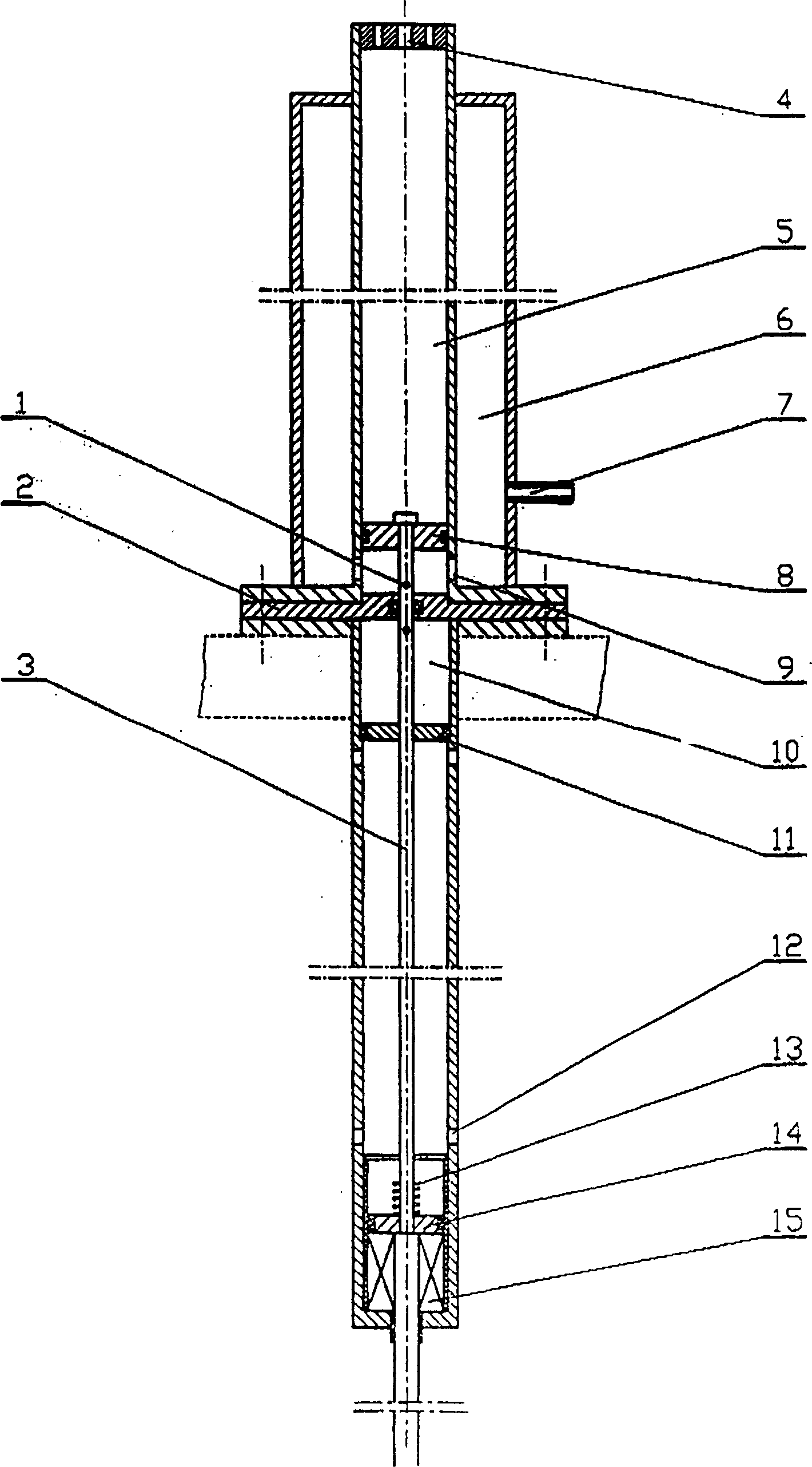 Fast pulse rod emitter for uranium-hydrogen-zirconium reactor