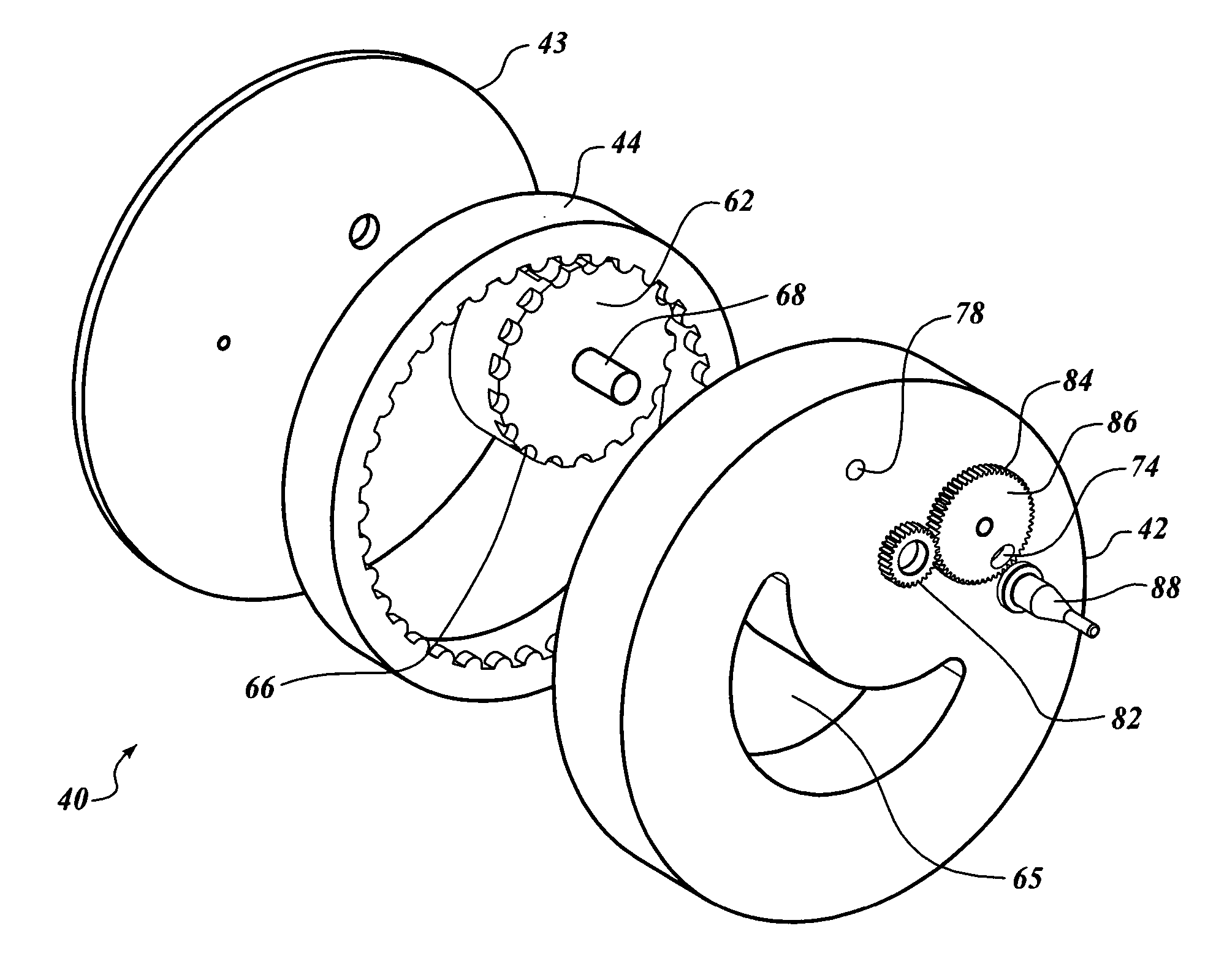 Rotary machine and thermal cycle