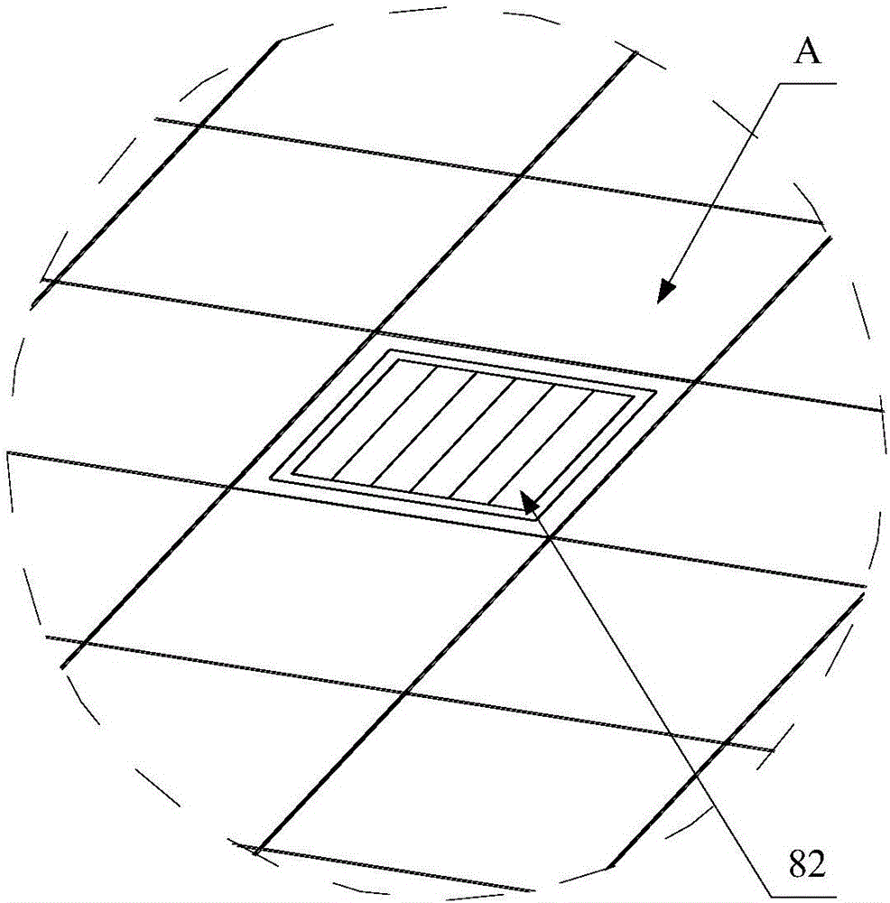 Air outlet structure and central air conditioning system with air outlet structure