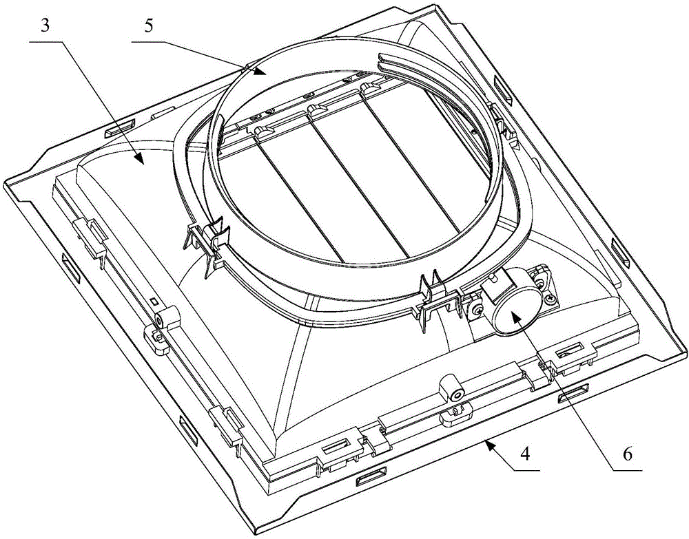 Air outlet structure and central air conditioning system with air outlet structure