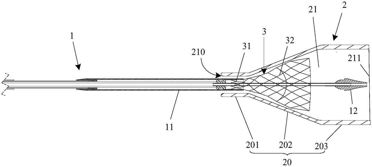 Transcatheter cardiac valve pre-assembly system and pre-assembly method