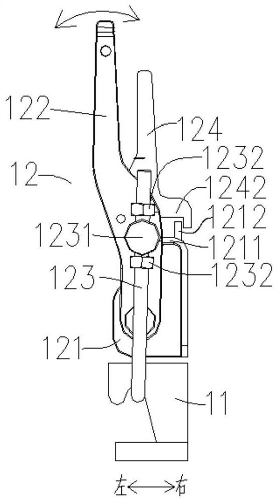 Quick locking device, quick-release radar assembly and radar vehicle