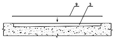 Road surface timed automatic cleaning and sewage recycling system