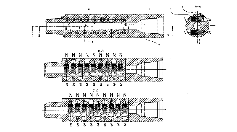 Electromagnetic system for detecting distance between adjacent wells while drilling