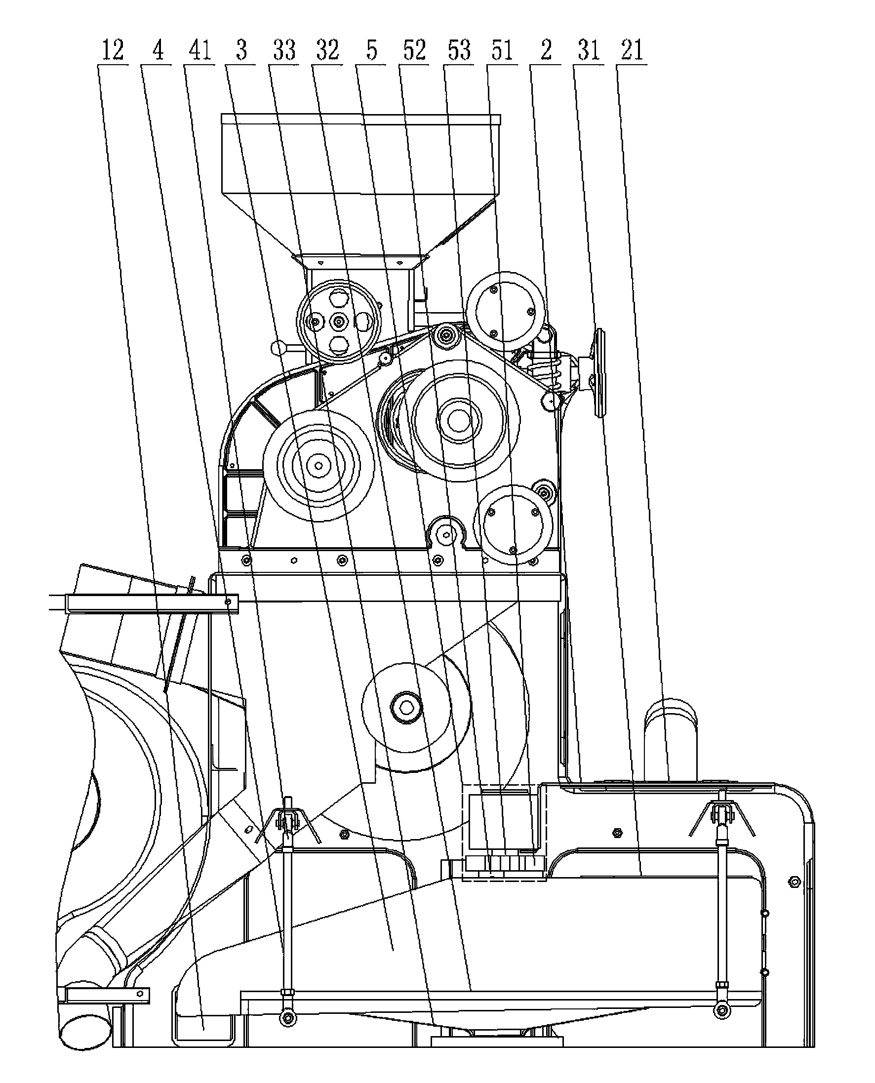 Rice ultra-separation impurity removing device