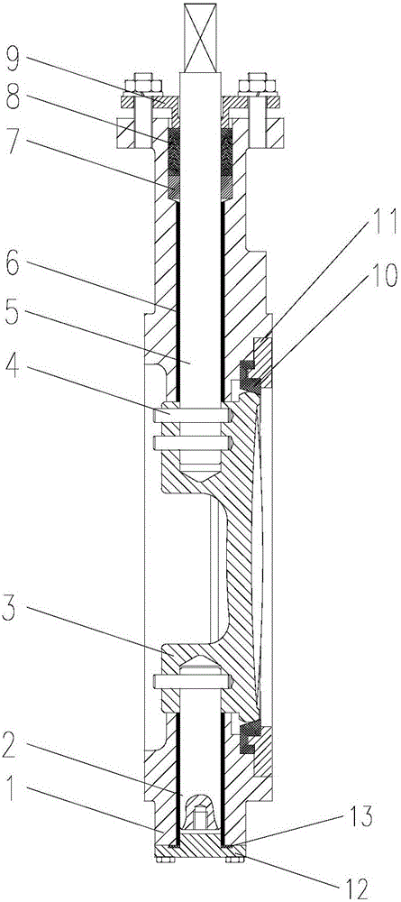 Novel butt clamp butterfly valve