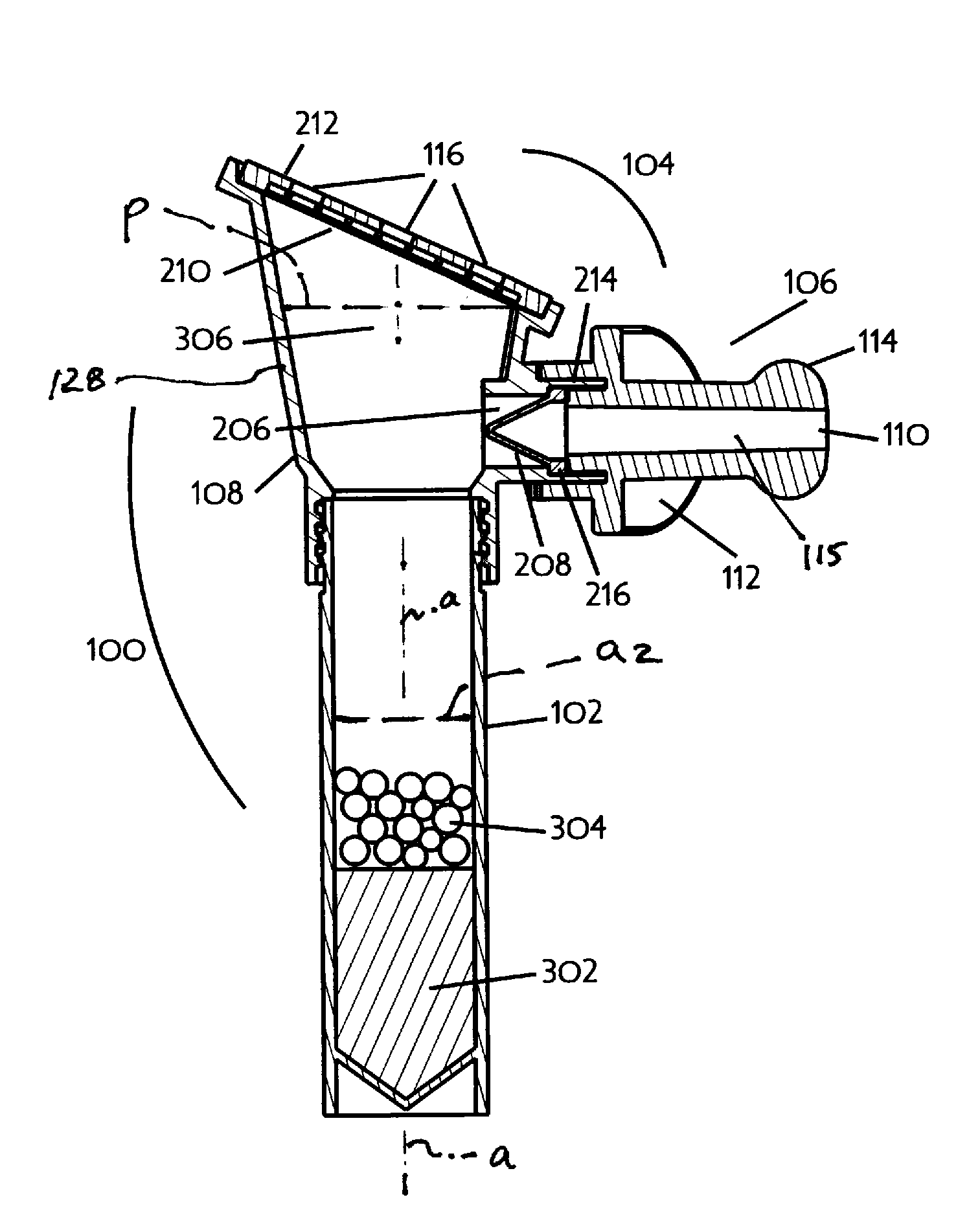 Saliva collection device