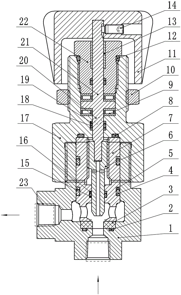 a valve