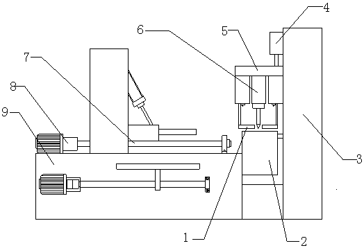 Real wood cutting machine