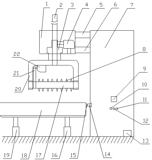 Plucker for cotton thread processing