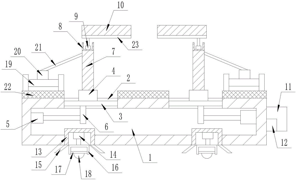 Waste stacking device