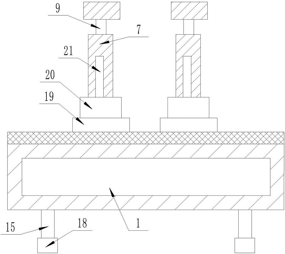 Waste stacking device