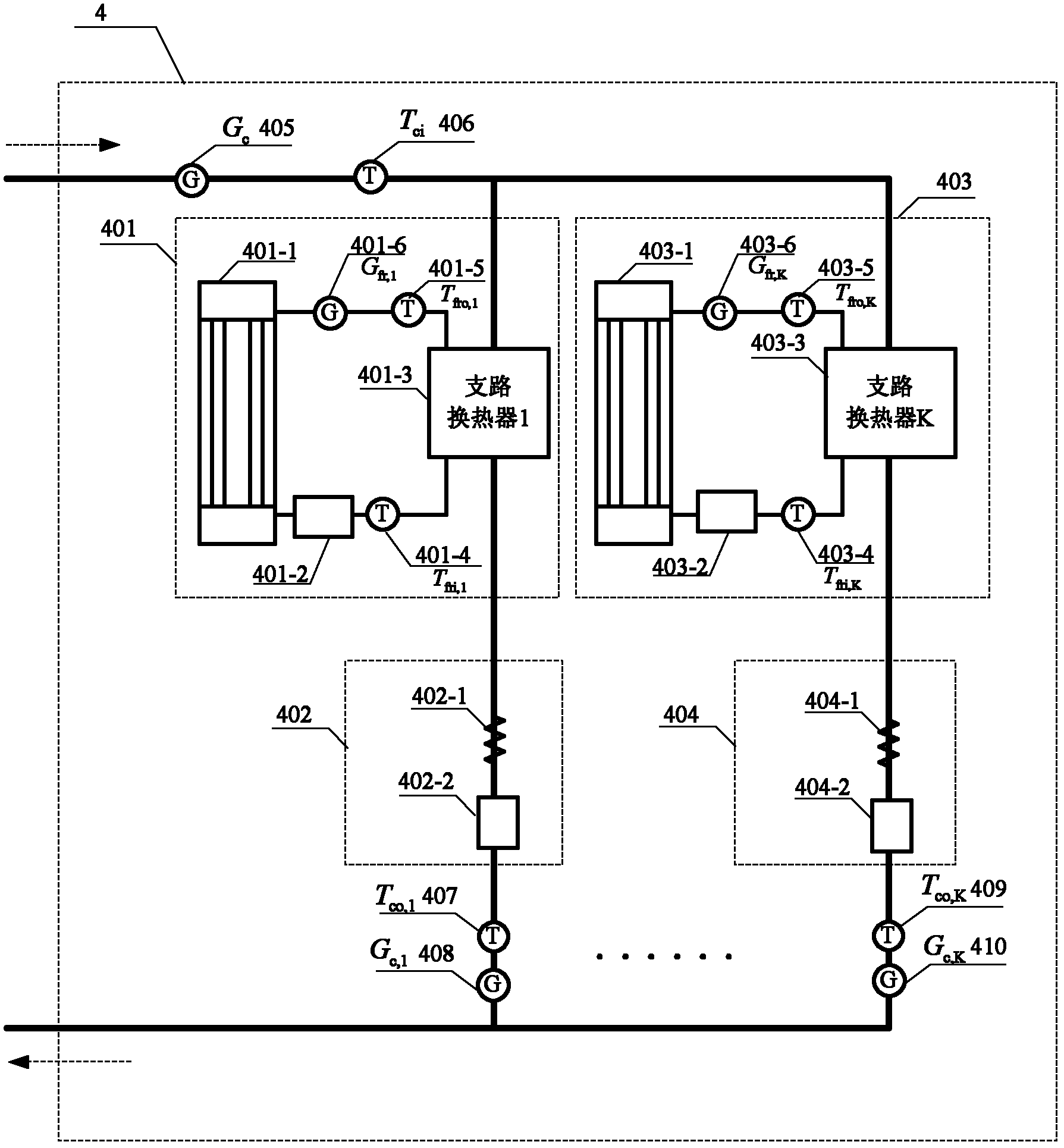 Ground normal-pressure equivalent thermal test method for space radiation heat exchange law