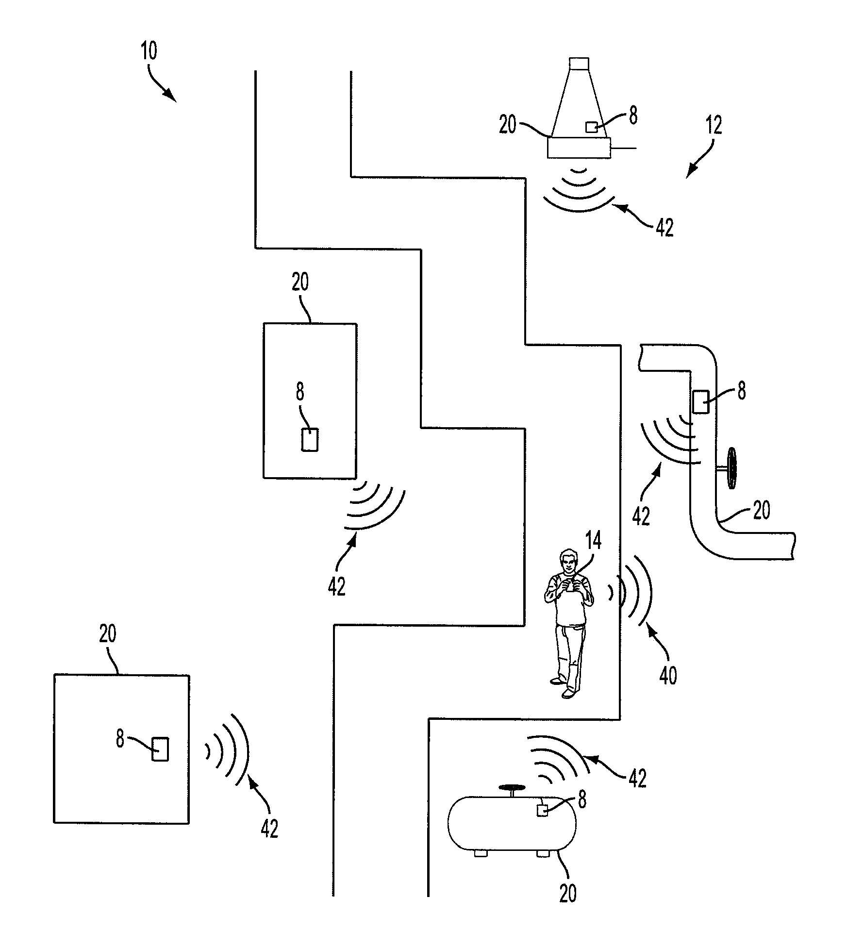 RFID based guidance in remote locations