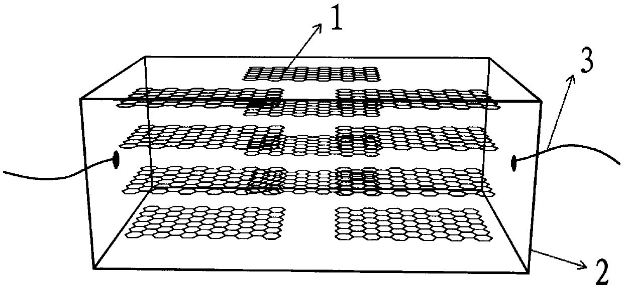 Grapheme-based piezoresistive vacuum gauge and manufacturing method thereof