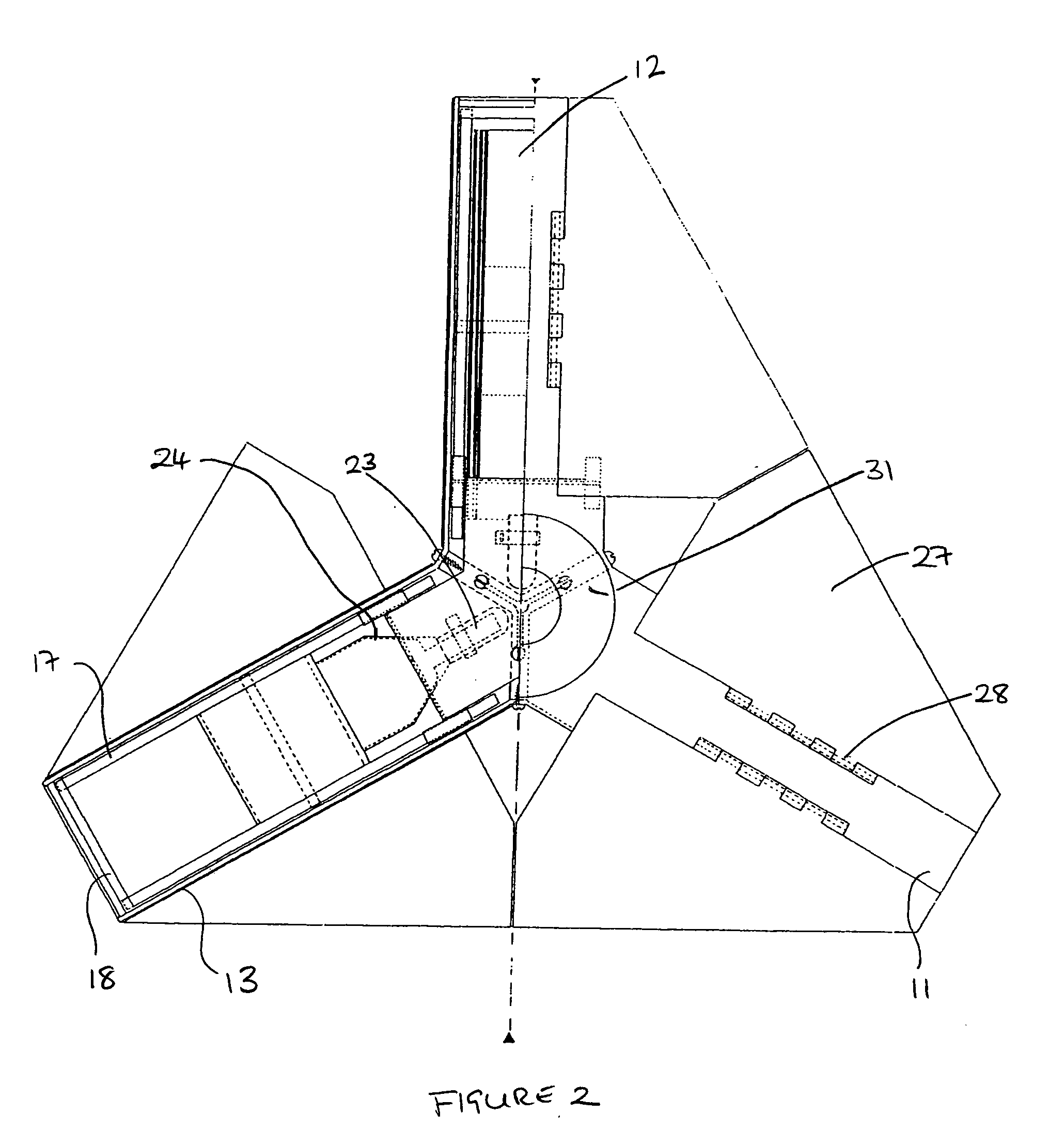 Inflatable member projectile